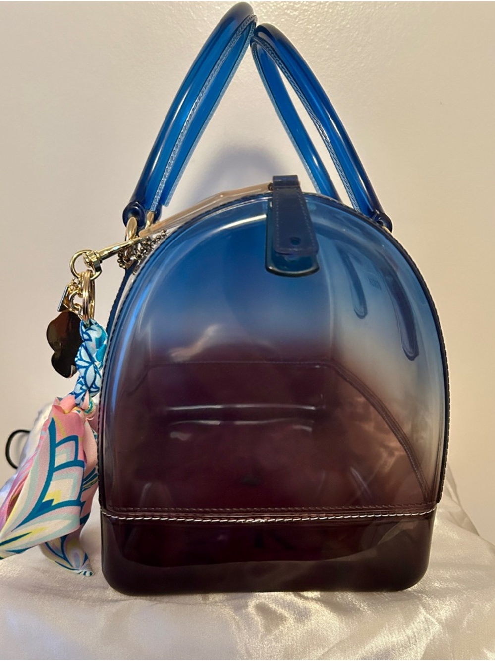 Furla Candy Bag, specifically a limited edition sunset or ombre. Charm and Dusty - Picture 7 of 13